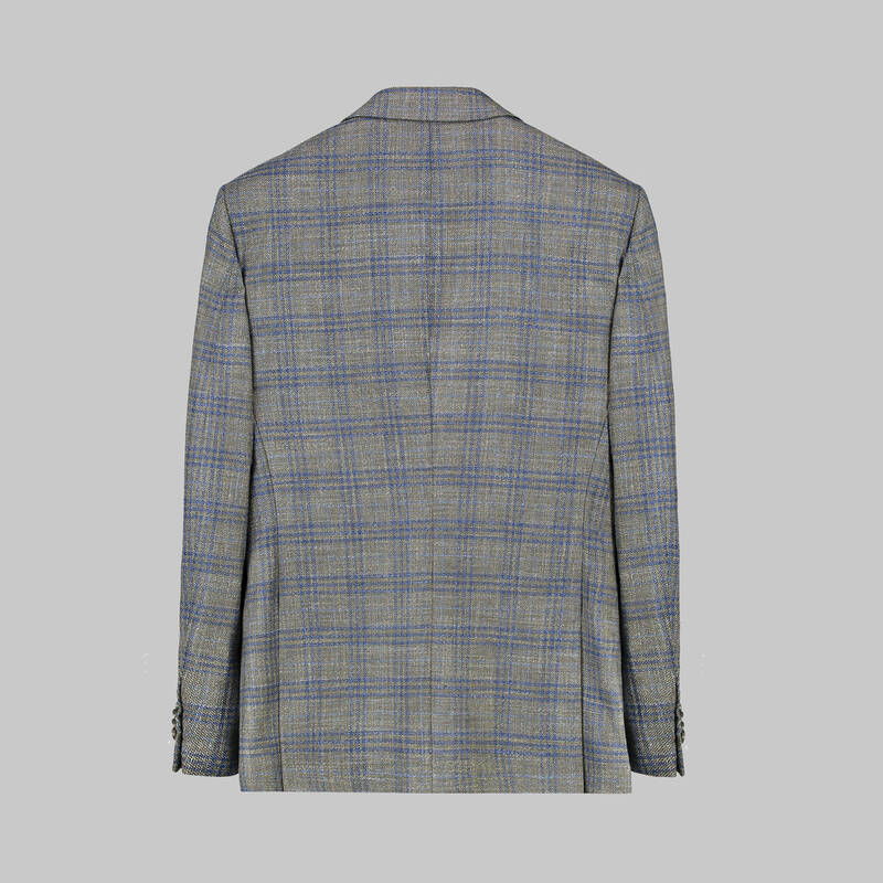 AMARA KARELİ GRİ CEKET