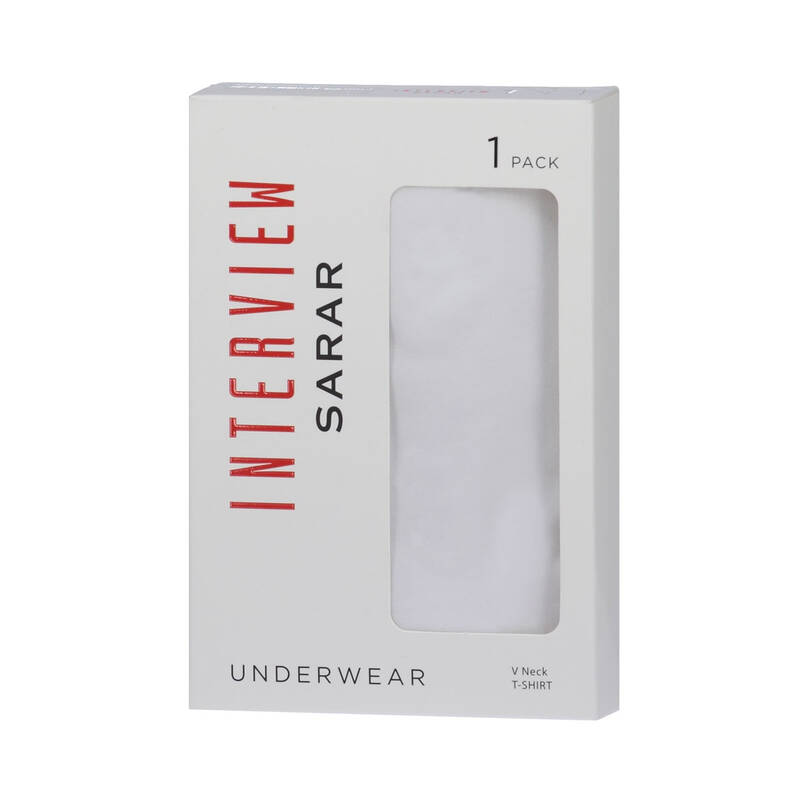 BEYAZ V YAKA FANİLA