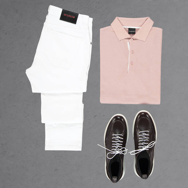 ROYS BEYAZ KOTON PANTOLON