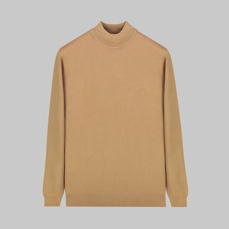 YARIM BALIKÇI YAKA SİYAH TRİKO