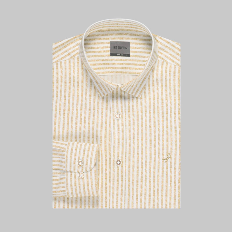 ARTOS ÇİZGİLİ MAVİ GÖMLEK