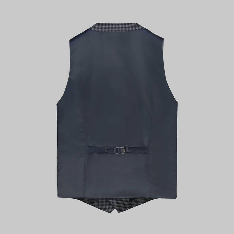 TEDRICK NASA RESTA AÇIK LACİVERT YELEKLİ TAKIM