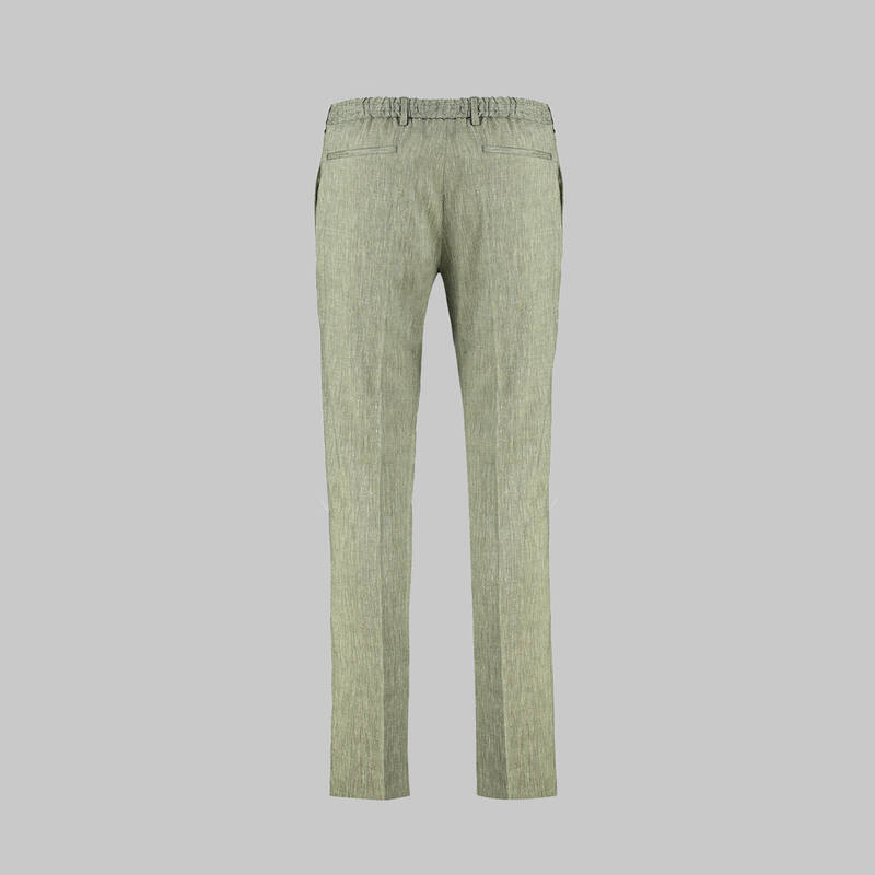 ENRIC BELİ BAĞCIKLI SİYAH PANTOLON