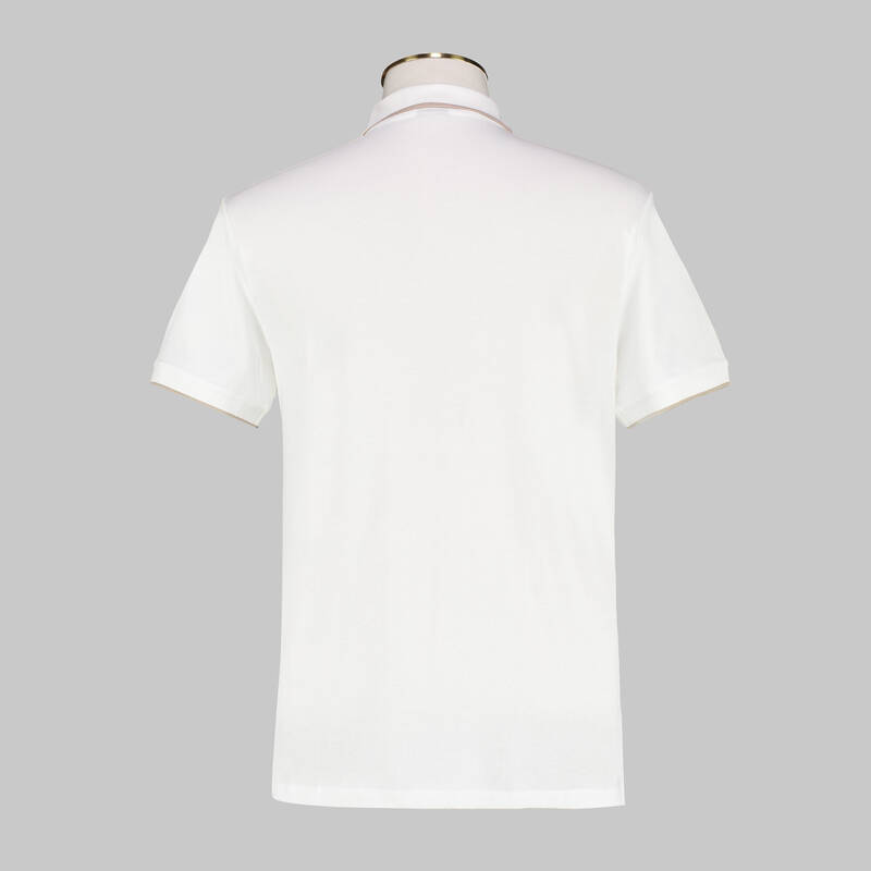 DÜĞMELİ POLO YAKA SİYAH T-SHIRT