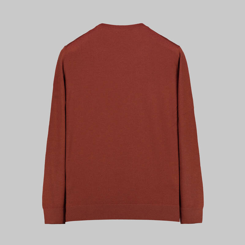 BİSİKLET YAKA YÜNLÜ SİYAH TRİKO