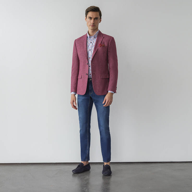 ARTEMIS AÇIK LACİVERT CEKET