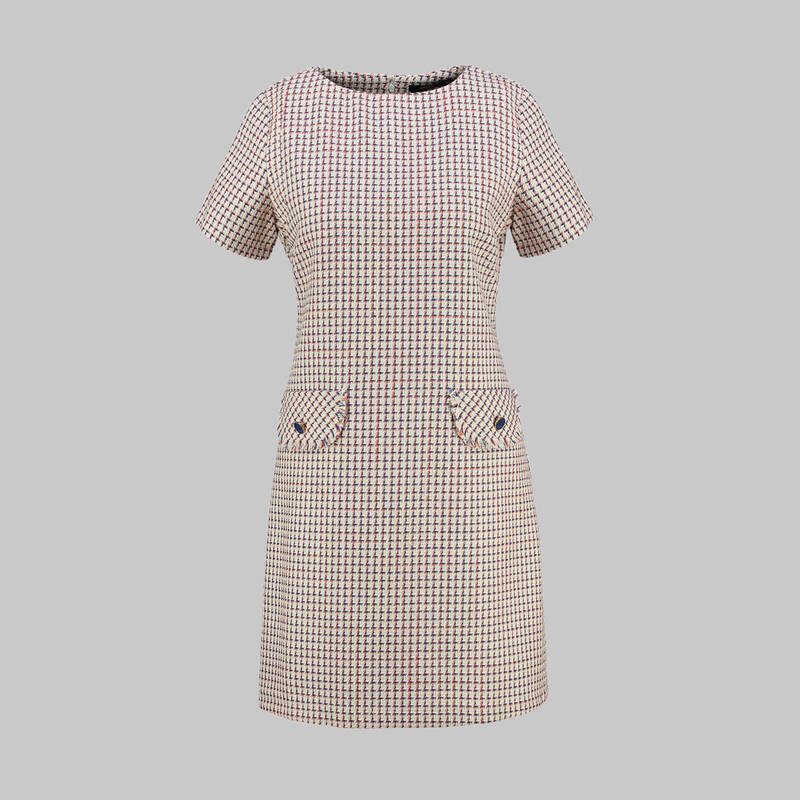 KRISTIN KARELİ PUDRA ELBİSE