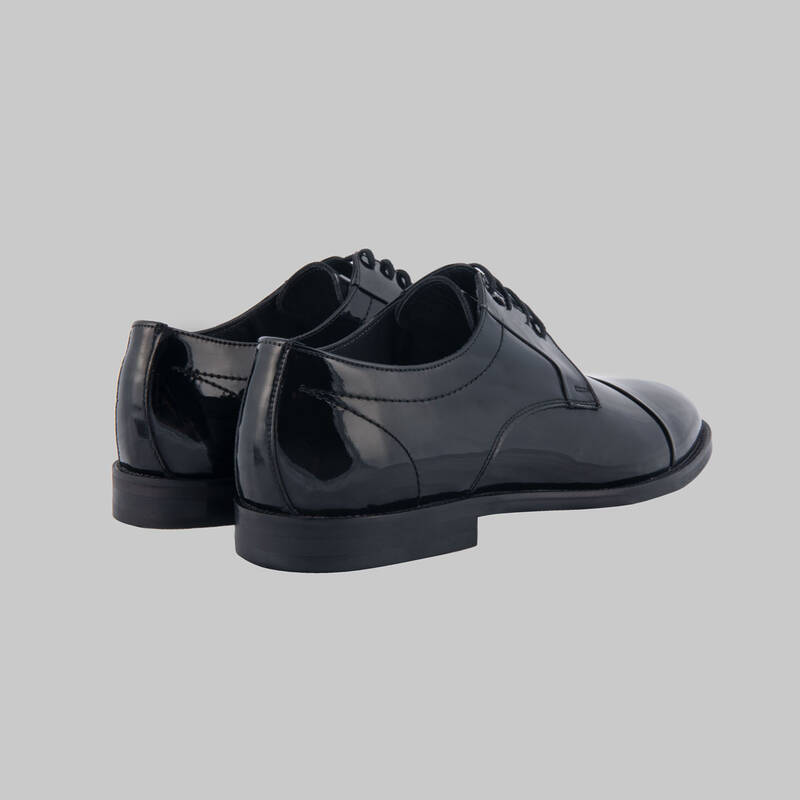 MİKROLİGHT KLASİK SİYAH AYAKKABI