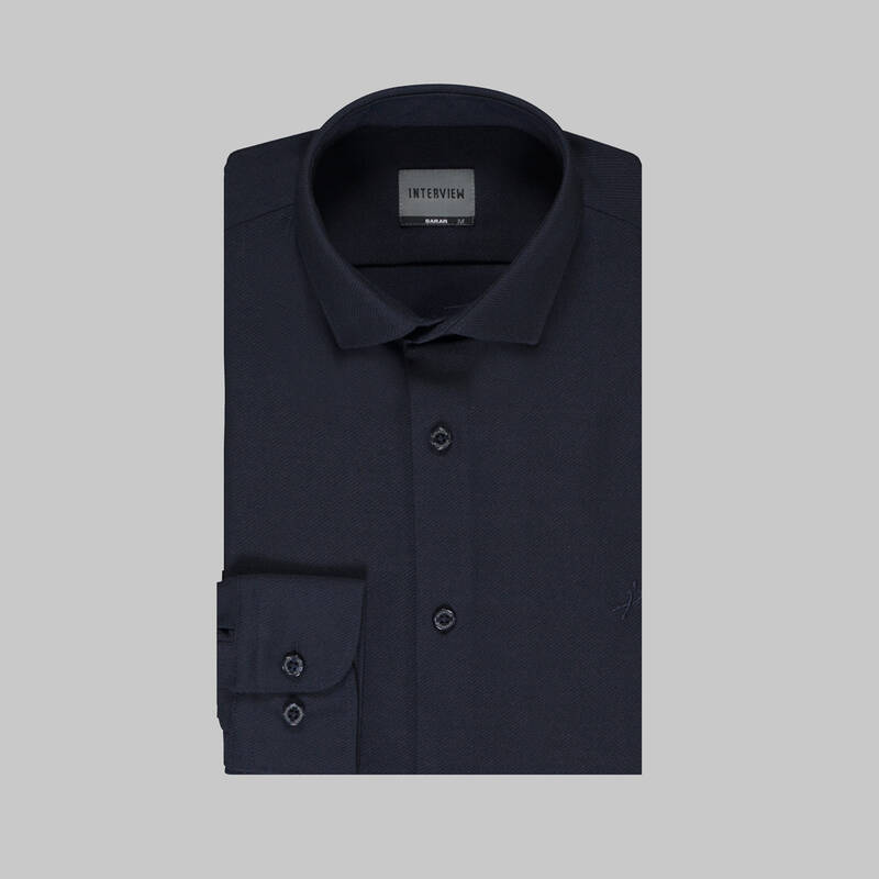 K24 LACİVERT UZUN KOL GÖMLEK