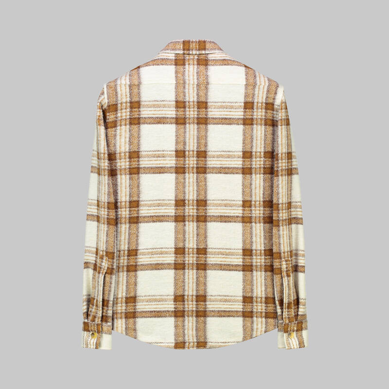 LONG AÇIK KAHVERENGİ GÖMLEK