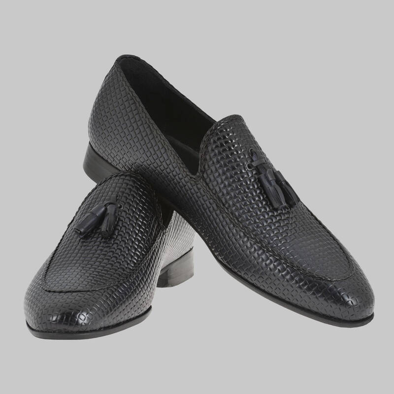 MICROLIGHT TABAN DESENLİ LACİVERT AYAKKABI