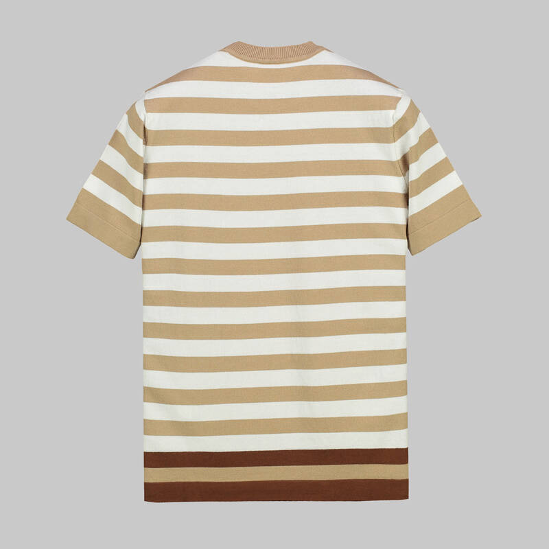 BİSİKLET YAKA KOYU LACİVERT KISA KOL TRİKO