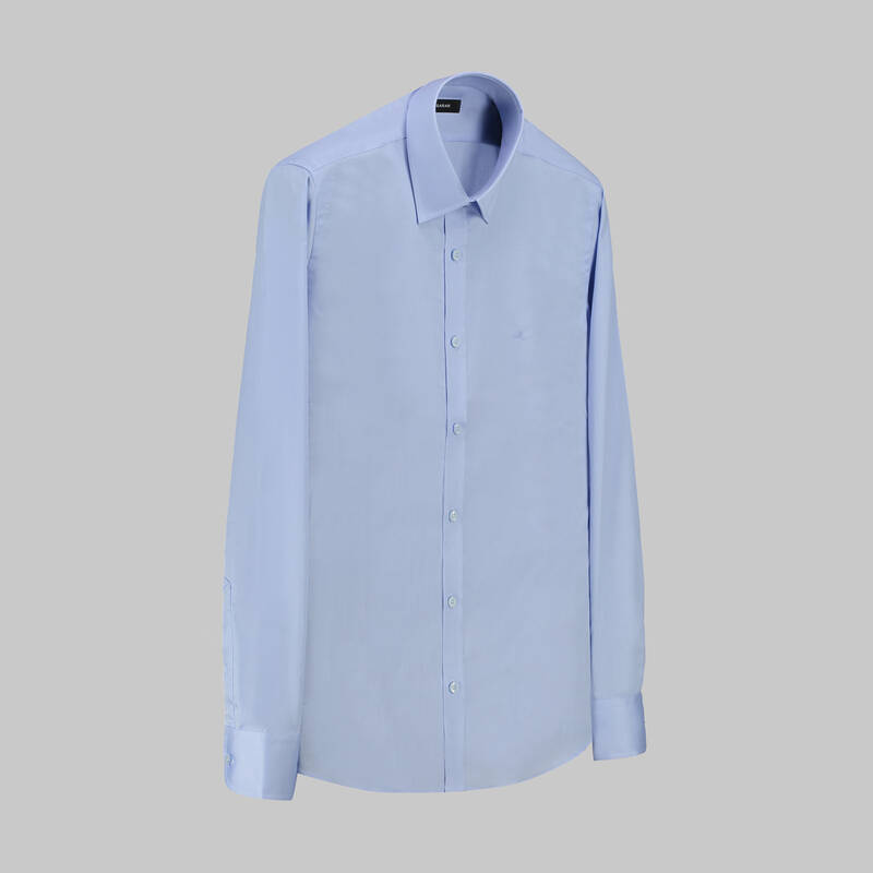 ELVIO SLİM KOYU MAVİ GÖMLEK