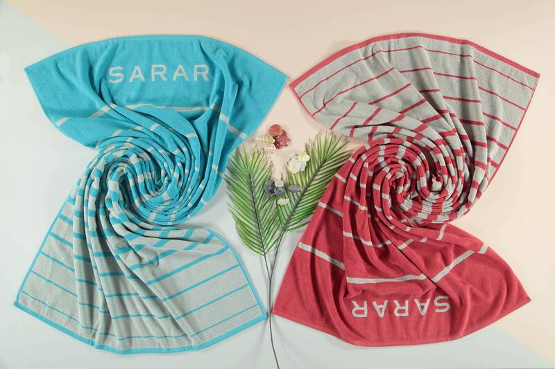 SARAR 90*160 LINE PLAJ HAVLU