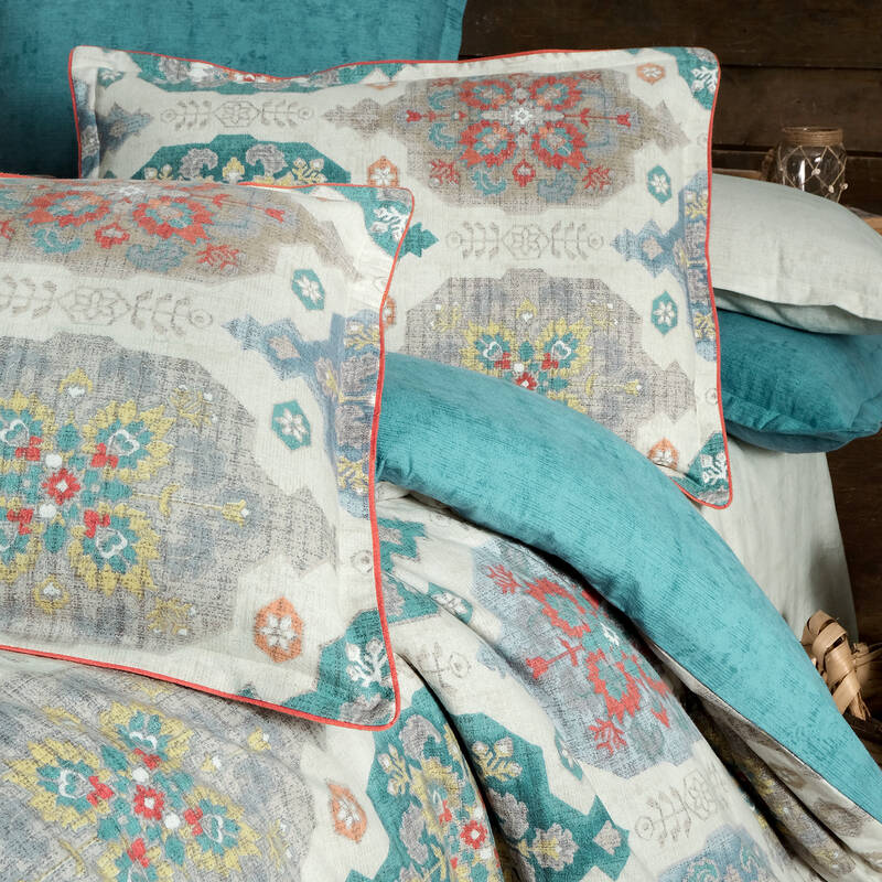 NIMA FLANEL ÇİFT KİŞİLİK YEŞİL NEVRESİM TAKIMI