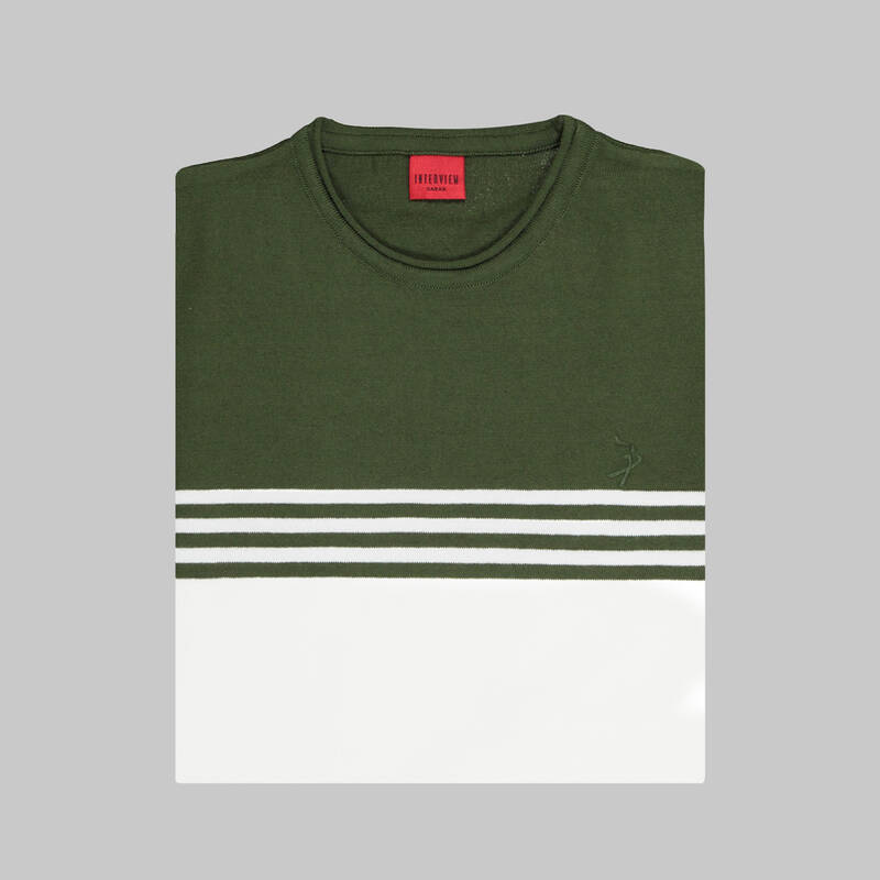 YEŞİL KISA KOL TRİKO