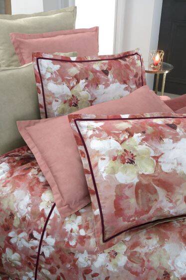 MORENO SATEN KIRMIZI ÇİFT KİŞİLİK NEVRESİM TAKIMI