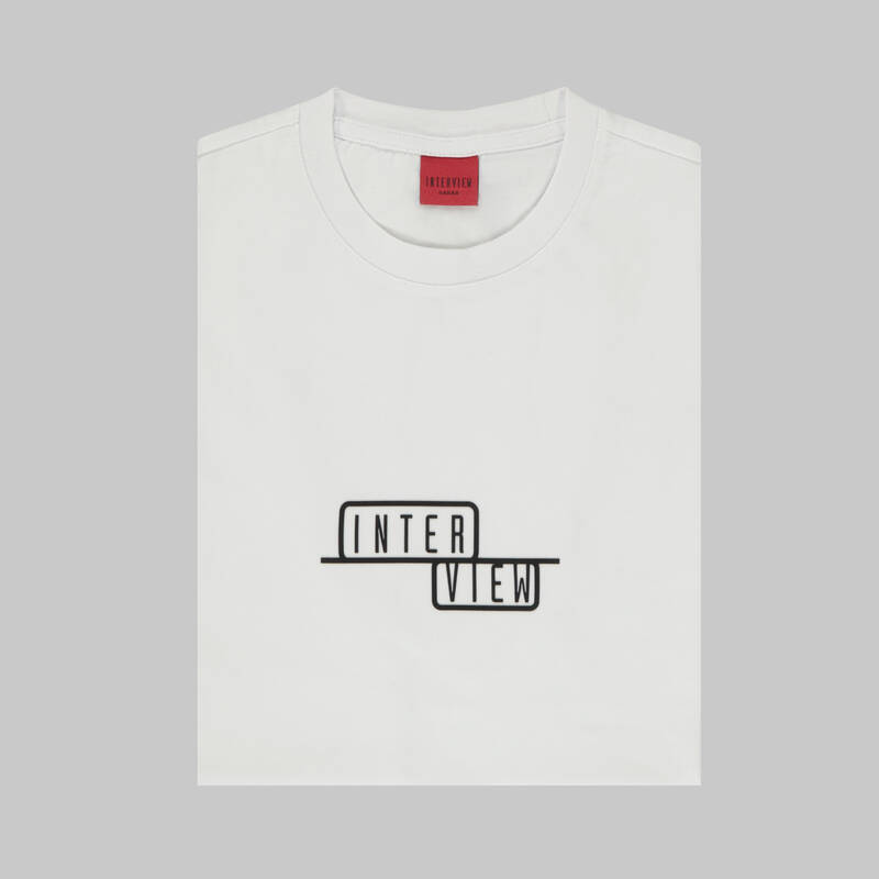 INTERVIEW BİSİKLET YAKA KISA KOL SİYAH T-SHIRT