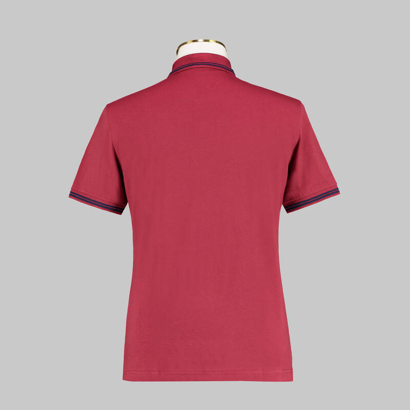 SARAR POLO YAKA BORDO T-SHIRT
