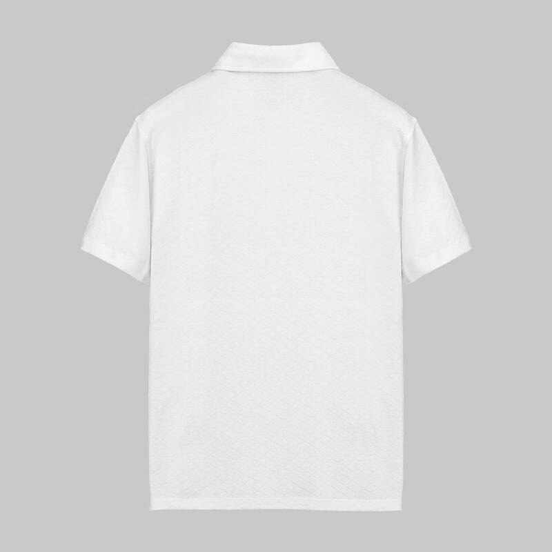 POLO YAKA PETEK DESENLİ YEŞİL TİŞÖRT