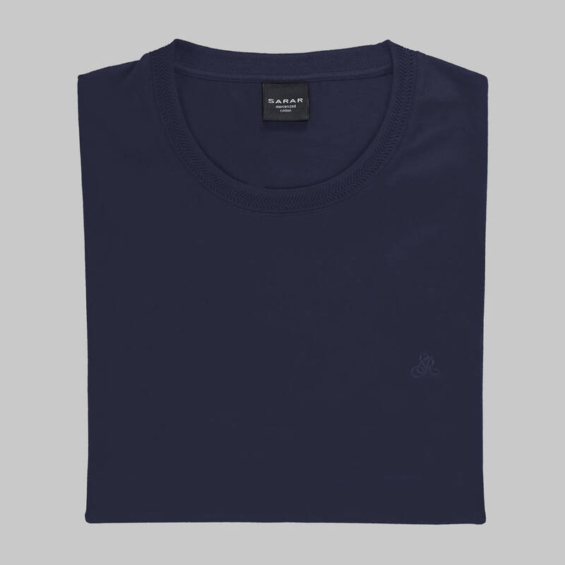 SARAR BİSİKLET YAKA MÜRDÜM T-SHIRT