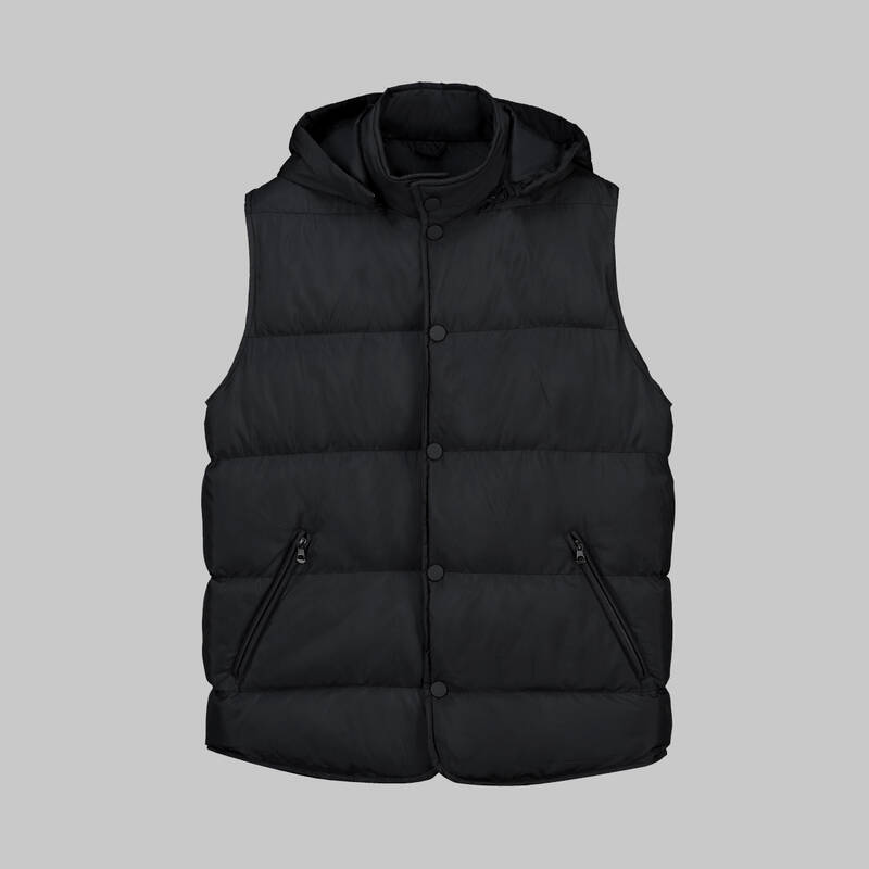 ÇIKMA KAPÜŞONLU DOLUM LACİVERT YELEK