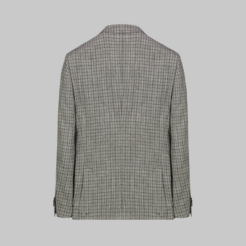 AMARA KARELİ KAHVERENGİ CEKET