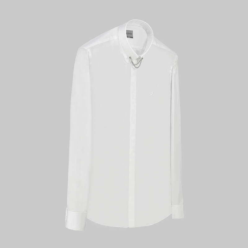 SAVERIO BEYAZ SMOKİN GÖMLEK