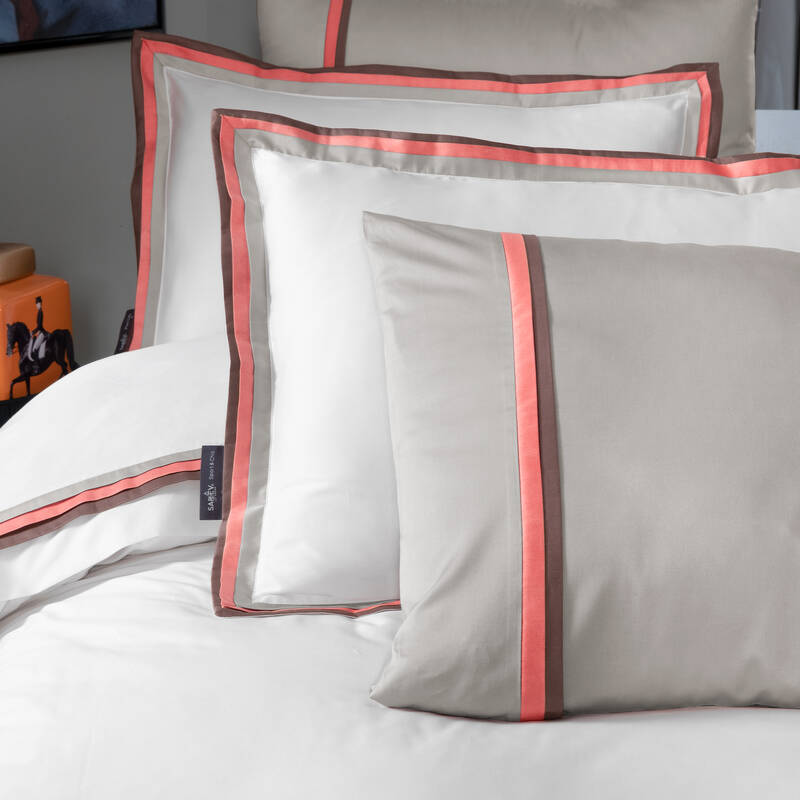 MINSK SATEN ÇİFT KİŞİLİK BEJ SOMON NEVRESİM TAKIMI