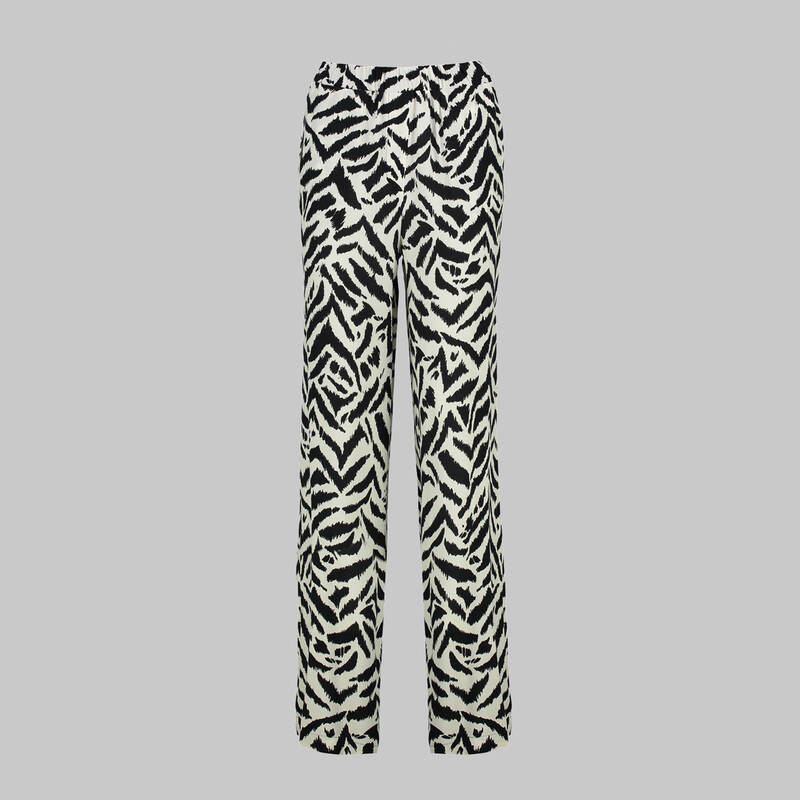 JOSETH SİYAH BEYAZ PANTOLON