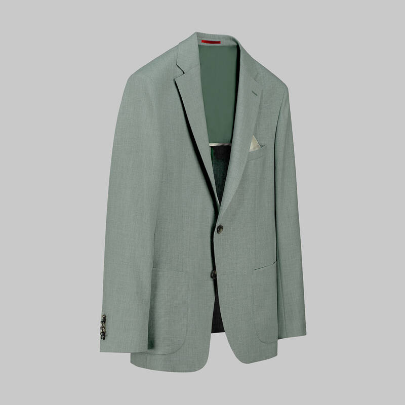 MATTEO SLİM FİT YEŞİL CEKET