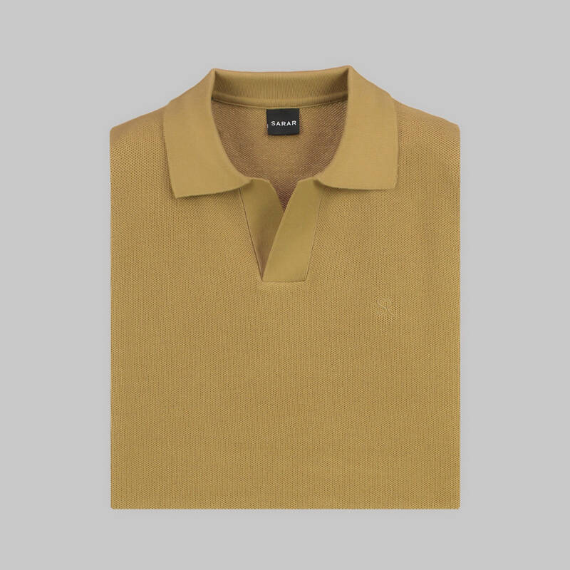 POLO YAKA KISA KOL YEŞİL TRİKO KAZAK