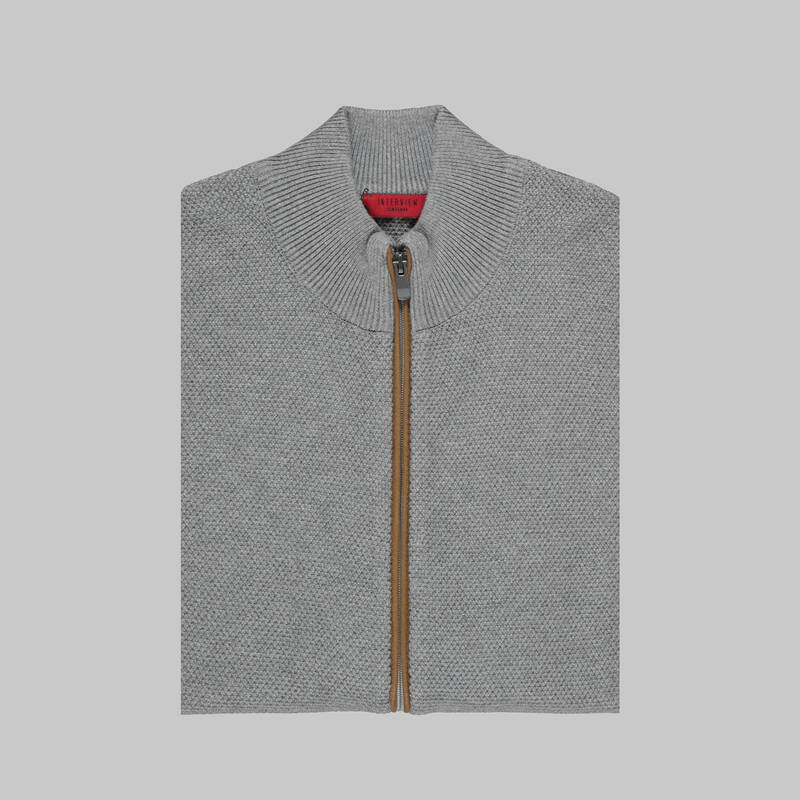 FERMUARLI TRİKO SİYAH HIRKA