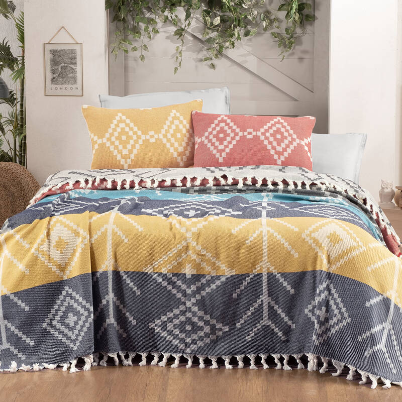 MOIRA TEK KİŞİLİK YATAK ÖRTÜSÜ SETİ