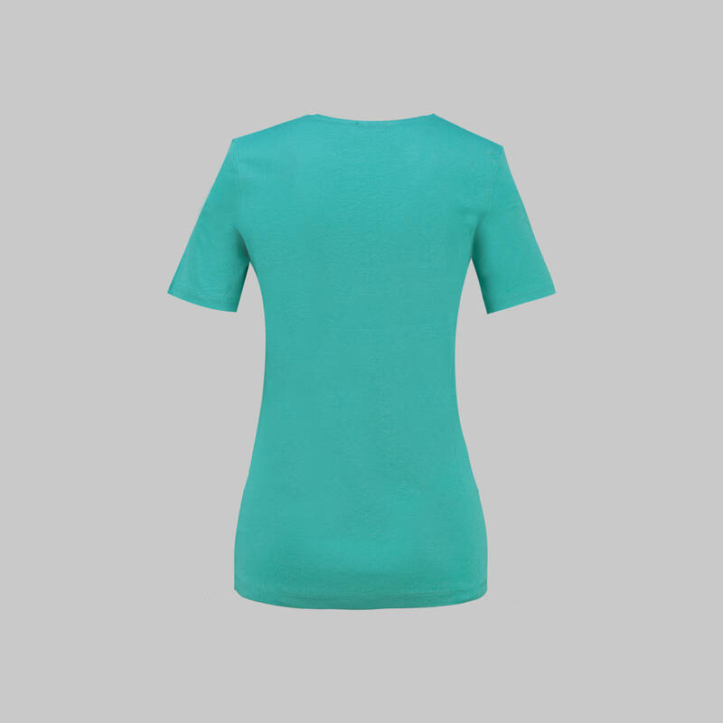 MİNT YEŞİL BİSİKLET YAKA BODY TİŞÖRT