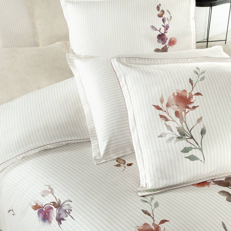 LIDA SATEN BEJ ÇİFT KİŞİLİK NEVRESİM TAKIMI