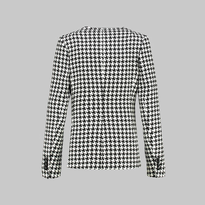 ADRİAN SİYAH-BEYAZ CEKET