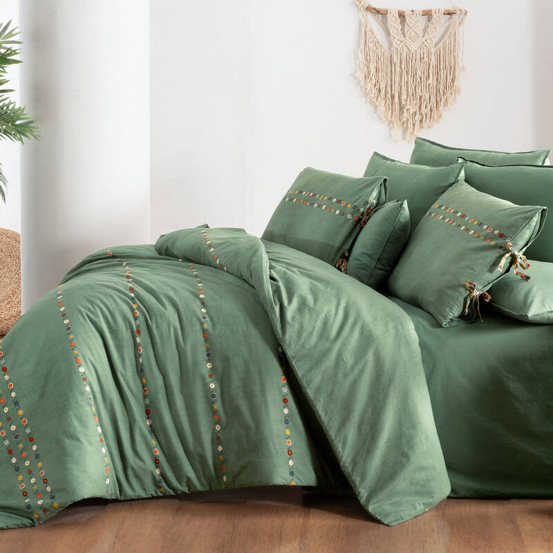 TANYA FANCY POPLIN KING SIZE NEVRESİM TAKIMI