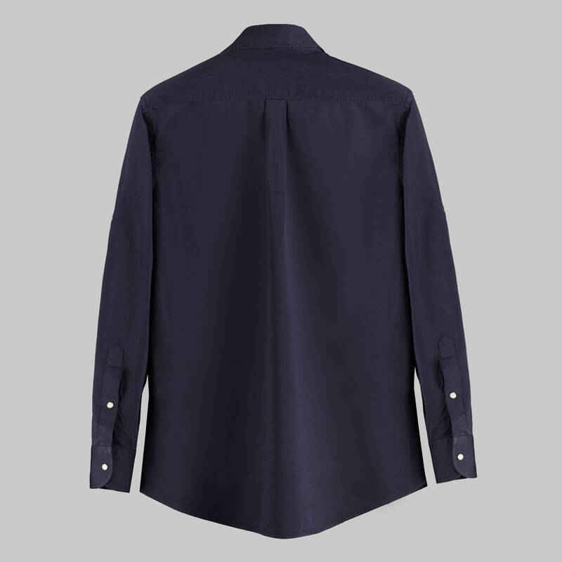 SARAR LACİVERT GÖMLEK