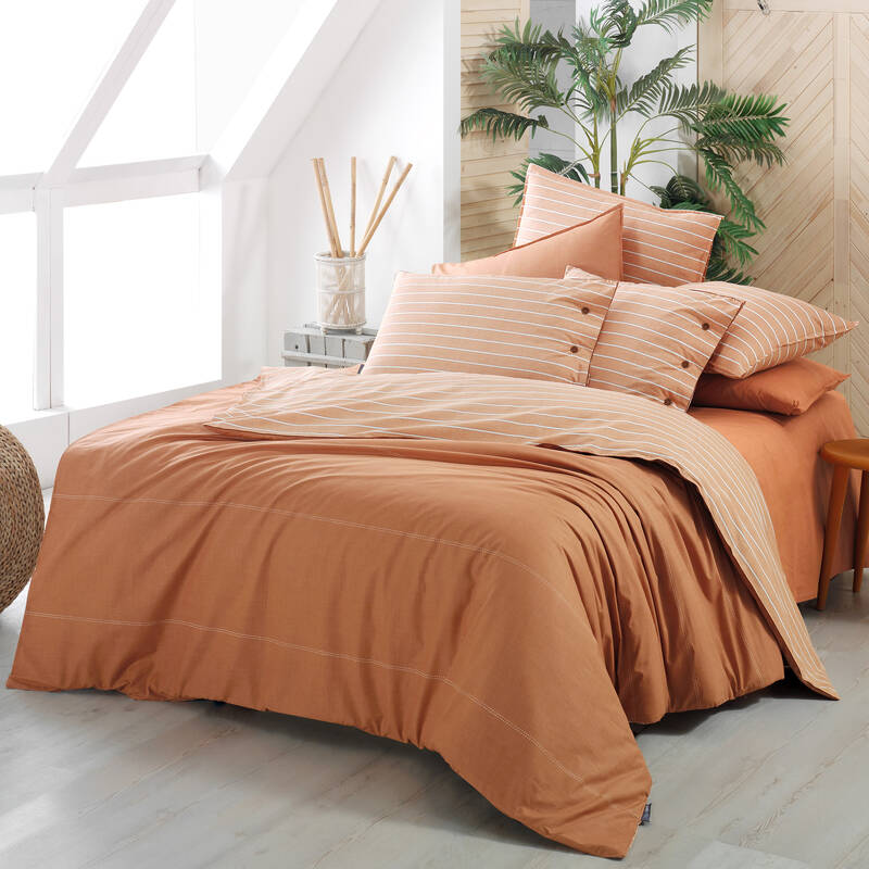 SANDOR FANCY POPLIN ÇİFT KİŞİLİK NEVRESİM TAKIMI