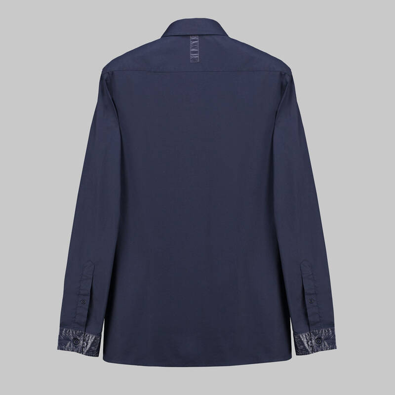 INTERVIEW LACİVERT GÖMLEK