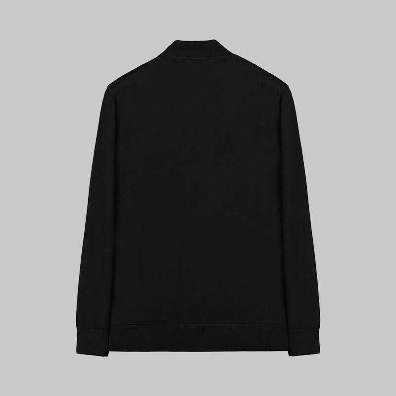 SİYAH YARIM BALIKÇI TRİKO