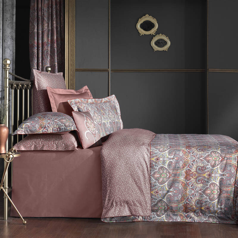 ISFAHAN SATEN ÇİFT KİŞİLİK NEVRESİM TAKIMI