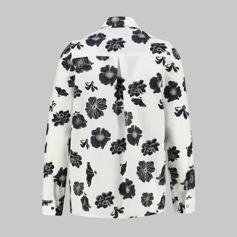 JULIANA SİYAH BEYAZ GÖMLEK