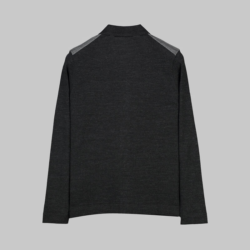 SARAR PREMIUM DÜĞMELİ POLO YAKA GRİ TRİKO