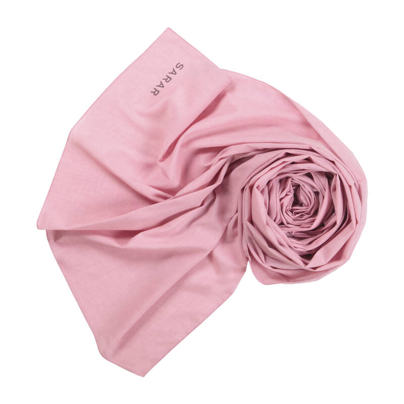 SİYAH PAMUK KETEN ŞAL