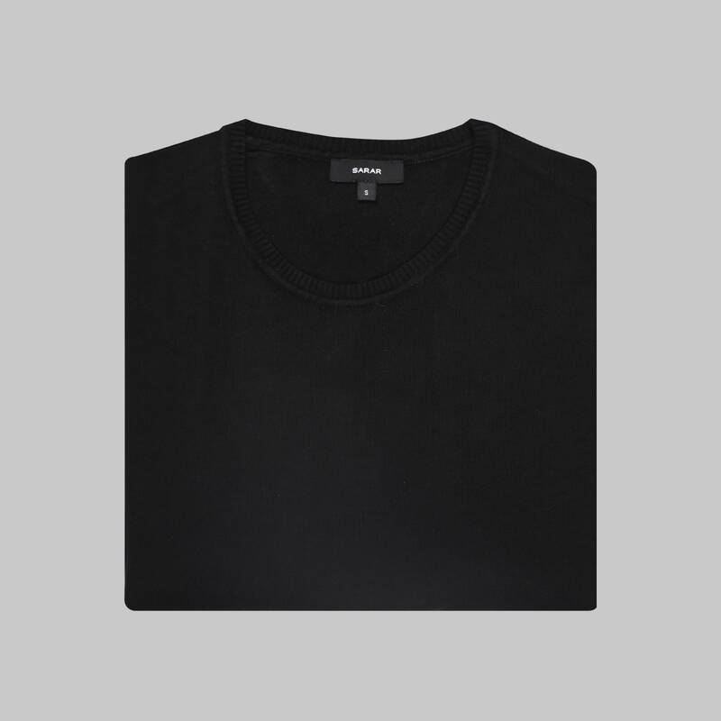 KADIN BİSİKLET YAKA SİYAH TRİKO