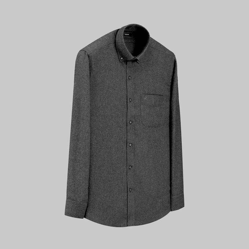 ELETA UZUN KOL BEJ KLASİK GÖMLEK