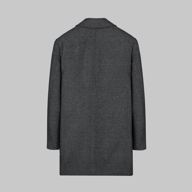 HOWARD KARELİ KOYU GRİ KABAN