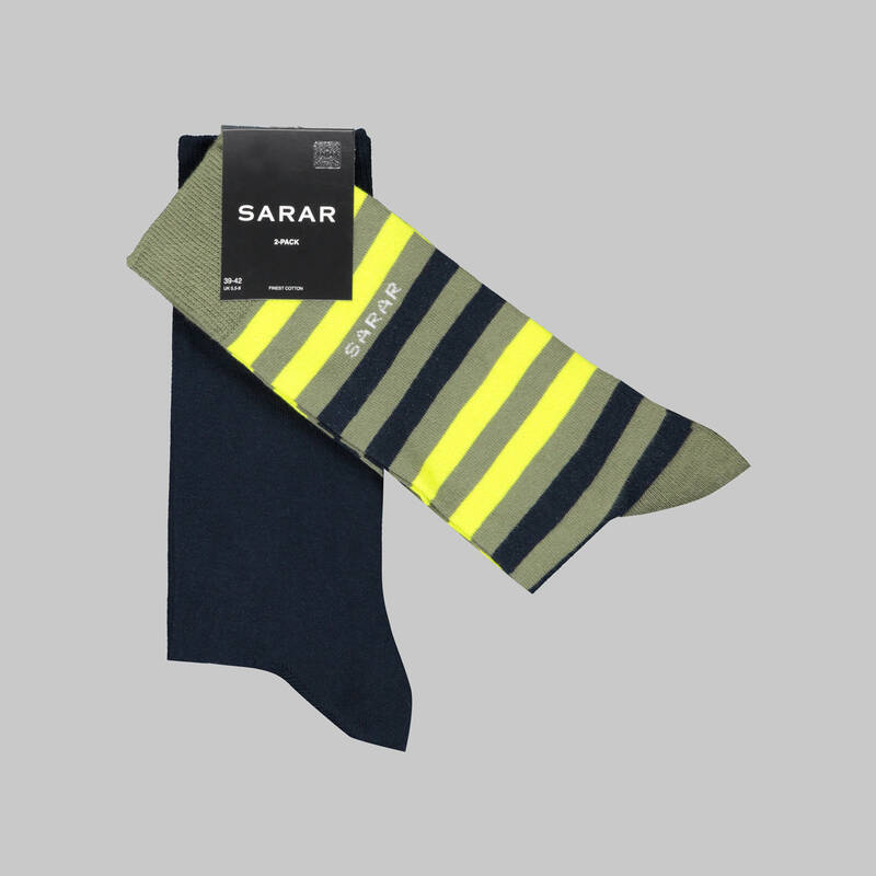 2'Lİ KOYU YEŞİL PAMUK ÇORAP